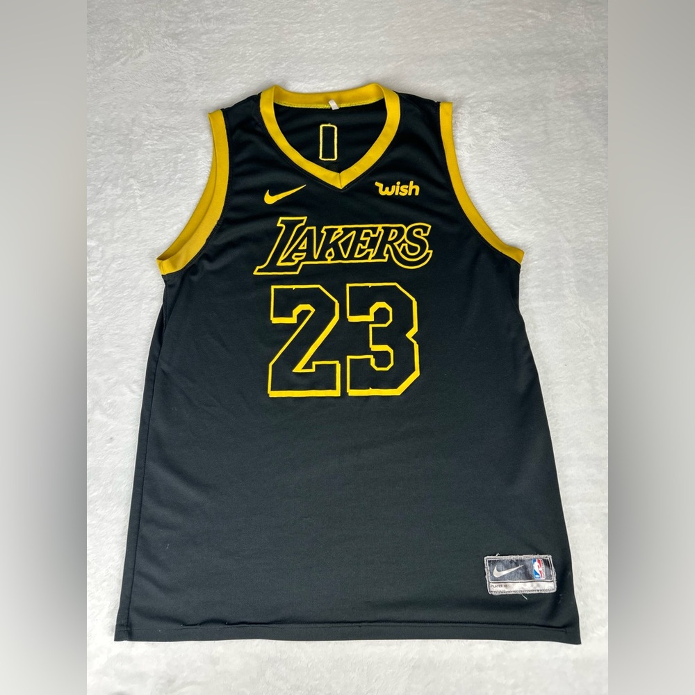 LA Lakers LeBron James #23 Nike Wish NBA Swingman Jersey - No Size